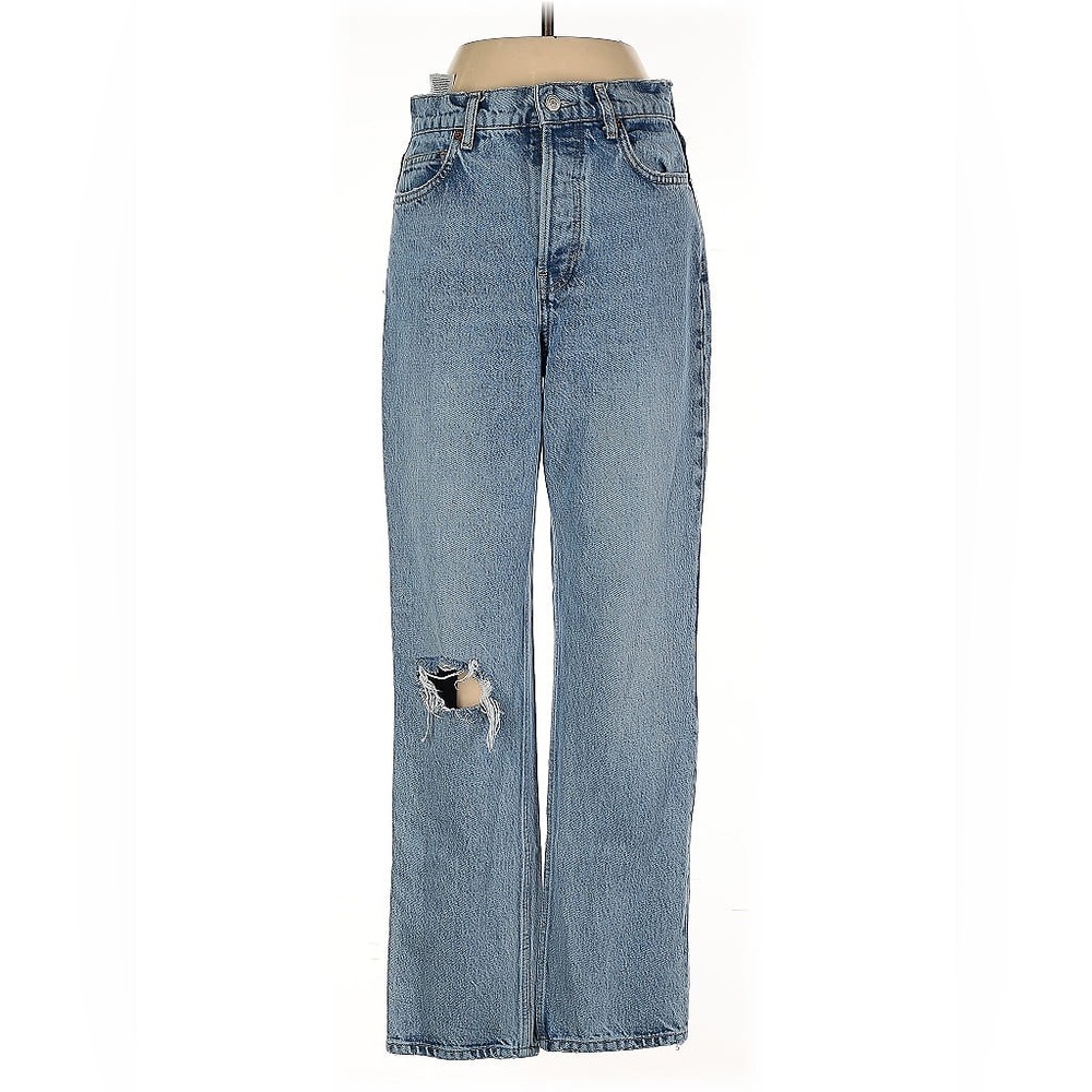 Reformation Cynthia High Rise Straight Jeans
